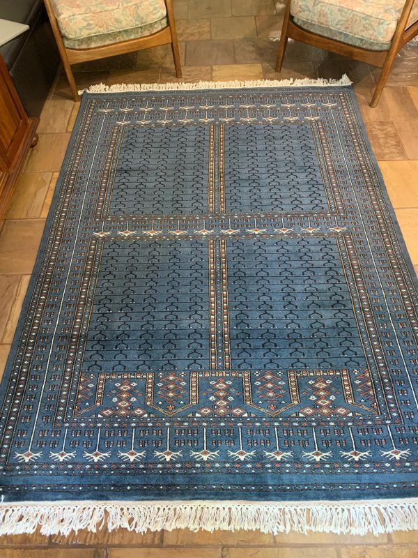 Peacock pardah carpet